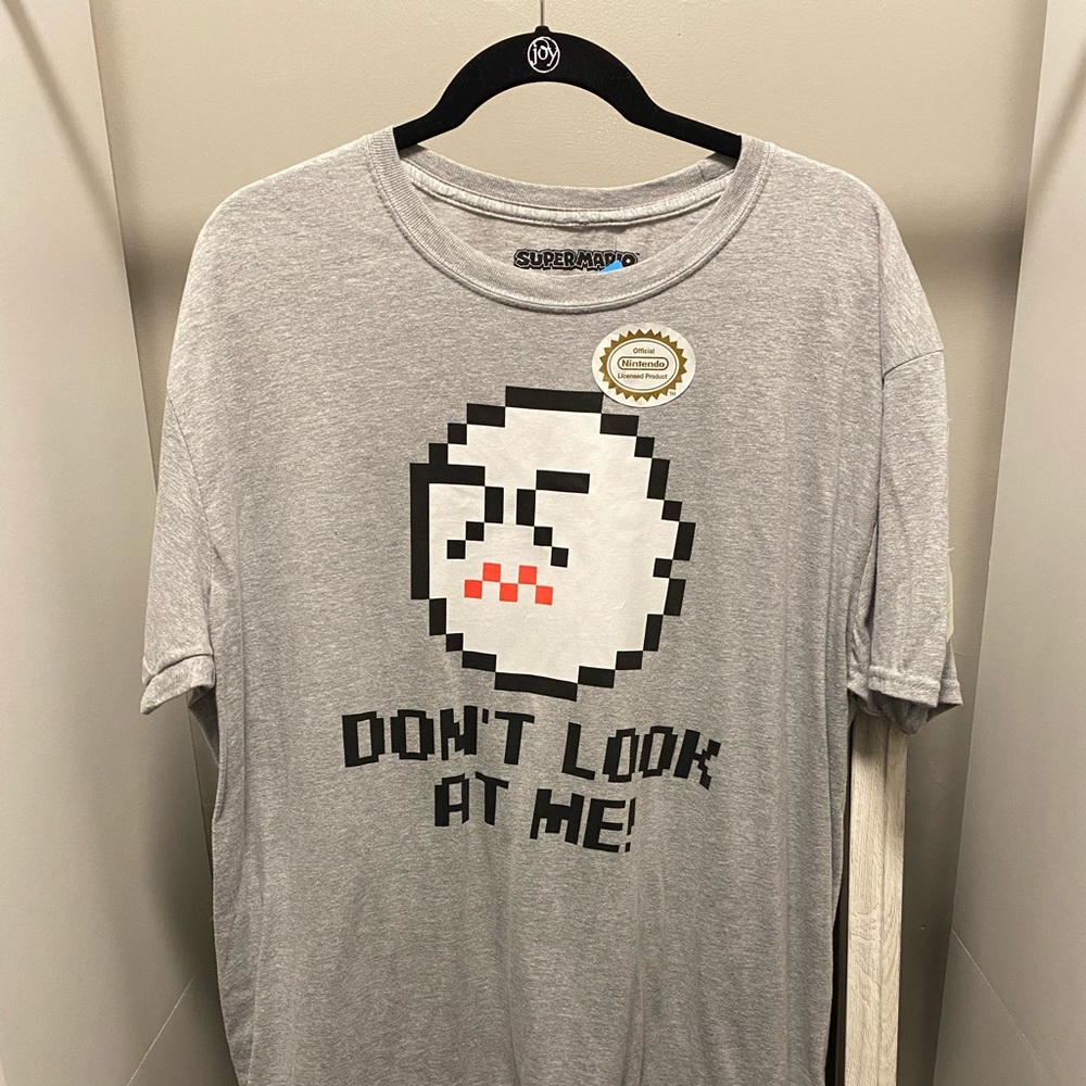 NWT SuperMario Boo Men’s XL Official Nintendo